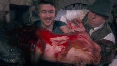 Eva Birthistle in Wake Wood (2011) Butt Back Exposed Blood 747513