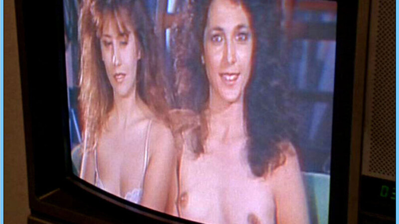 Barbara Hammond Naked in Angel III. Breasts, nude, tv screen. 587377