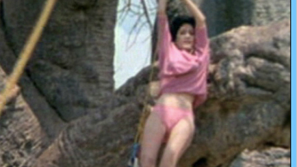 The Gods Must Be Crazy II's Sexiest Scenes with Lena Farugia. Underwear, SFW, black hair. 600576