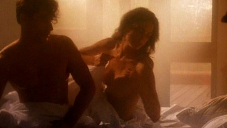 Jill Pierce Naked in Kickboxer 4. Breasts, big breasts, black hair. 606937