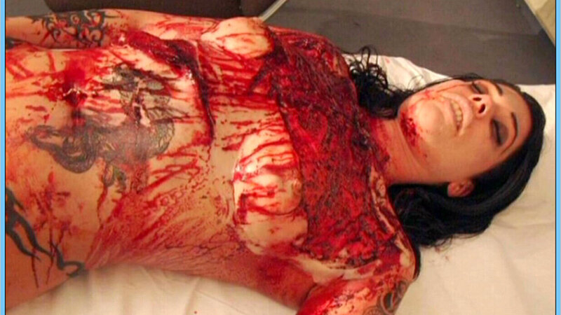 Vicky Berendsen Nude in Tattoo. Breasts, black hair, bloody. 602578
