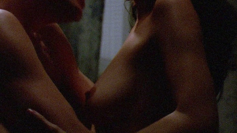 Callie Thorne Naked as Elena McNulty. Breasts, Sexy, left breast, man holding woman. 770487