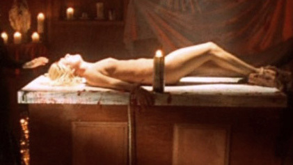 Nudes of Blonde Woman from Midnight Mass. Breasts, blonde, ceremony. 607488