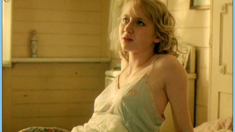 Sexiest Scenes of Hilde Scheller from Love in Thoughts. Sexy, blonde, blue nightgown. 609497
