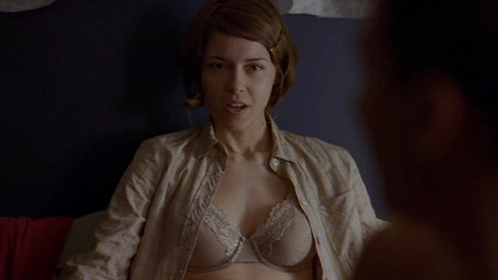What Goes Up's Sexiest Scenes with Sarah Lind. Underwear, SFW, brunette. 672006