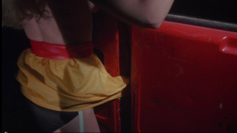 Linda Shayne in Screwballs (1983) Underwear Black Panties Brunette 679966