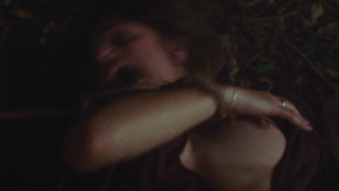Cheryl from The Evil Dead Naked. Breasts, brunette, hard nipples. 688739