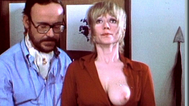 Iris Brooks Naked as Breast Development Student. Breasts, breast out of shirt, fully clothed man. 609045