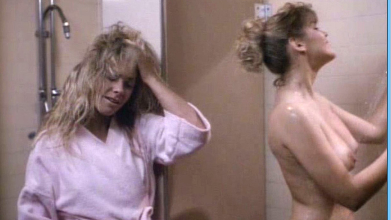 Laura Burkett Nude as Rebecca Winters. Breasts, blonde, group shower. 545732