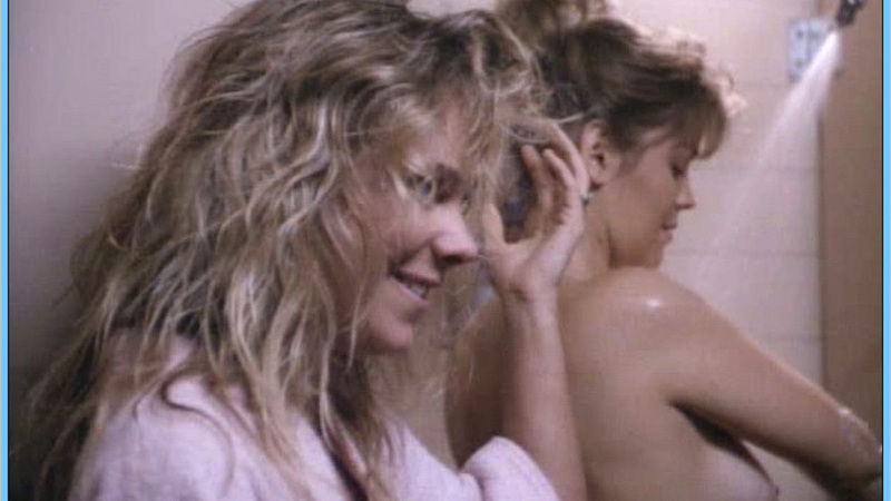 Laura Burkett Naked as Rebecca Winters. Breasts, blonde, group shower. 545733