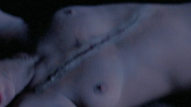 Teressa Macky Naked as April. Breasts, in trunk of car, night. 810501