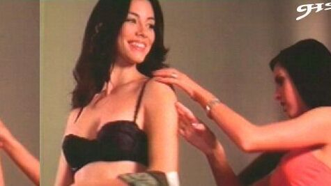Hottest Misti Morning Scenes. Underwear, back bra, black hair. 585969