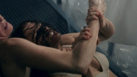 Sexiest Danielle Cormack Scene in Wentworth. Underwear, SFW, blonde. 753043