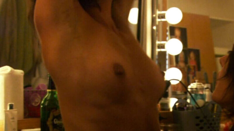 Cammie from The L Word Naked. Breasts, Lesbian, dressing room, hard nipples. 660245