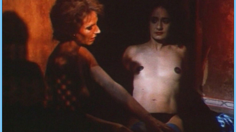 Mechthild Großmann Nude as Wanda. Breasts, Lesbian, black hair, nude. 584594