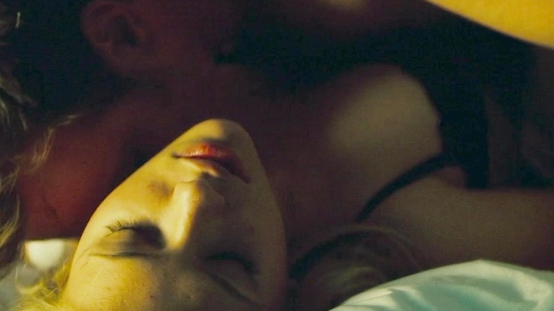 Sexiest Scarlett Johansson Scene in The Island. Underwear, Sexy, black bra, blonde. 623575