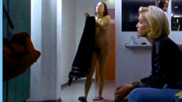 Caroline Schreiber Nude as Angie. Breasts, Bush, Locker Room, brunette. 591584