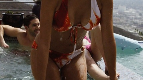 Sexiest Rachel Sterling Scene in 10.0 Earthquake. Bikini, Black, big breasts. 770983