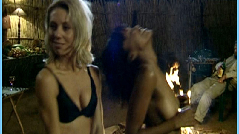 Sexiest Ronnie Scenes. Underwear, black bra, blonde. 596308
