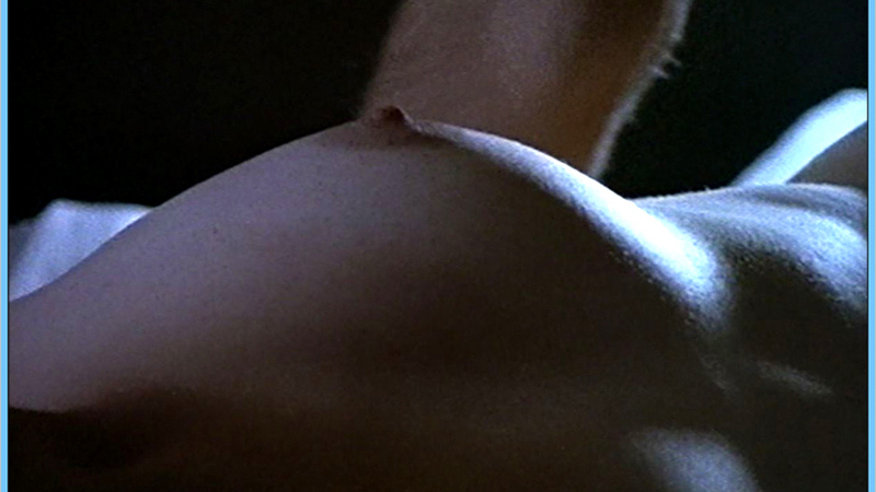 Lane Lenhart Naked as Shannon. Breasts, Body Double, hard nipples, laying in bed. 595107