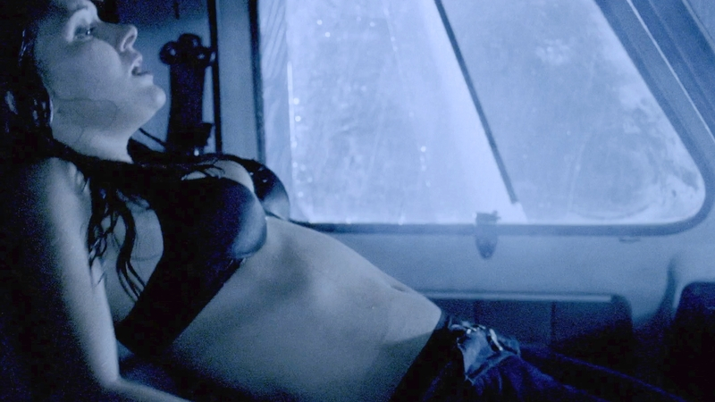 Undead's Sexiest Scenes with Felicity Mason. Underwear, SFW, black bra. 603384