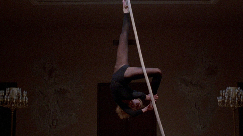 Sexiest Solveig Dommartin Scene in Wings of Desire. Sexy, SFW, black leotard. 678595
