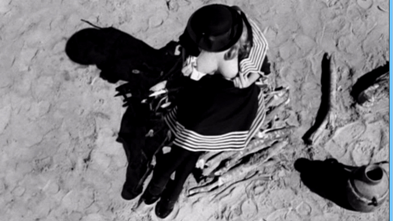 Silvia Pinal Nude as The Devil. Breasts, black and white, dress pulled down. 554408
