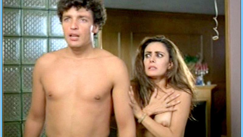 Claudia Vega Nude in Mujeres infieles. Breasts, arms covering breasts, brunette. 599872