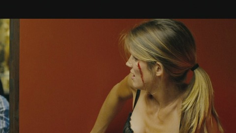 Sexiest Scenes of Claire Linné from The Prey. Sexy, SFW, black lingerie. 733655