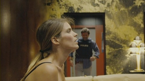 Sexiest Alice Taglioni Scene in The Prey. Sexy, black lingerie, fully clothed man. 733657