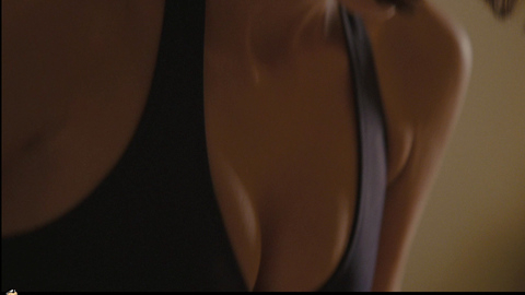 Emily Blunt in The Jane Austen Book Club (2007) Sexy Bikini Top Close Up Cleavage 678637