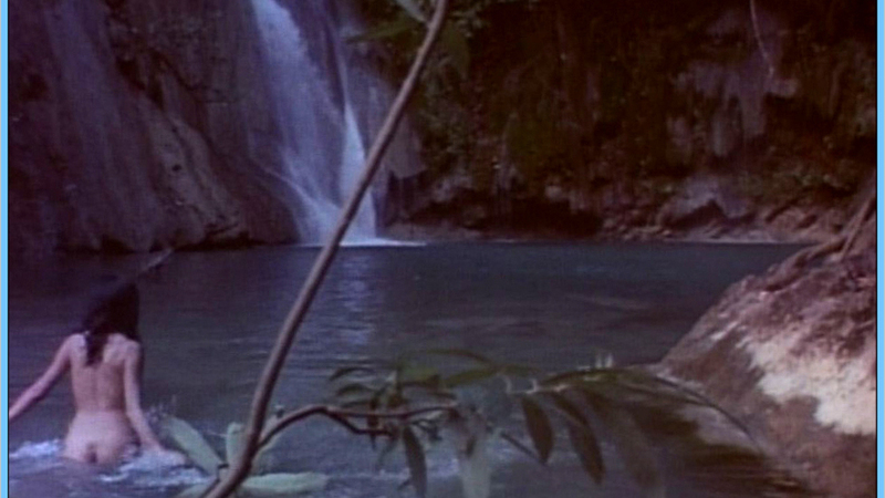 Alicia Alonzo Naked in The Mad Doctor of Blood Island. Breasts, back exposed, black hair. 541033