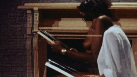 Demene Hall in Death Bed: The Bed That Eats (1977) Breasts Black Breasts 741416