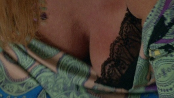 Sexiest Scenes of Norma Bosch from I'm So Excited. Sexy, Underwear, black bra, blonde. 736889