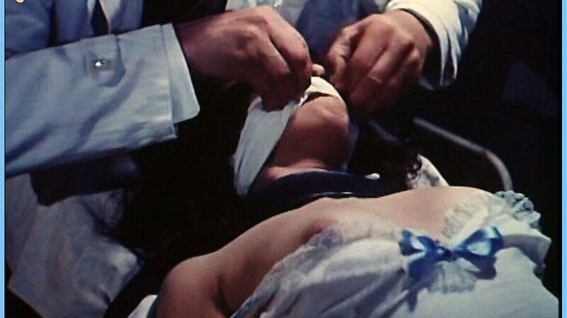 Dany Carrel Naked in Mill of the Stone Women. Breasts, breasts out of top, gag. 616711