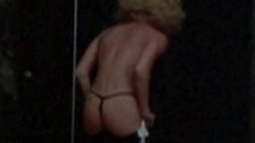 Hottest Shameless Woman Scenes. Thong, black thong, blonde. 782373