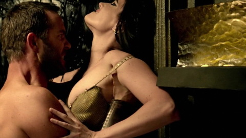 Eva Green in 300: Rise of an Empire (2014) Sexy Against A Wall Black Hair 740696