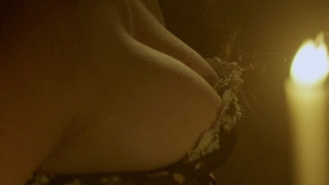 Eva Green in Penny Dreadful (2014-2016) Sexy Black Corset Candles 748265