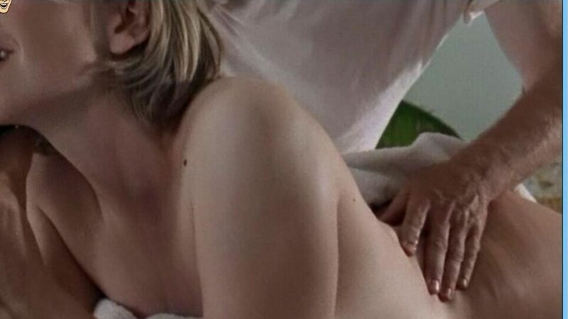 Sexiest Stellina Rusich Scene in The Invitation. Sexy, SFW, back massage. 556039