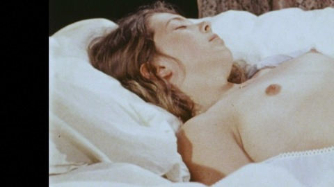 Julie Ritter in Death Bed: The Bed That Eats (1977) Breasts Brunette Nude 741430