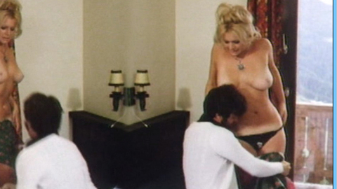 Dorothea Rau in Geh, zieh dein Dirndl aus (1973) Breasts Black Panties Blonde 588094