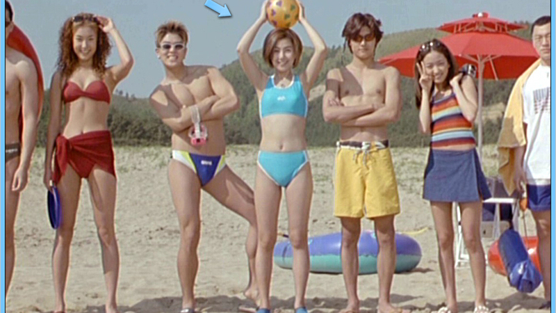 Sexiest Hyun-Jung Kim Scene in Bloody Beach. Bikini, Asian, SFW. 536299
