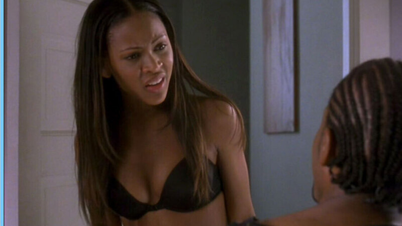 Sexiest Scenes of Jacqui Dandrige from Deliver Us from Eva. Underwear, Black, SFW. 542321