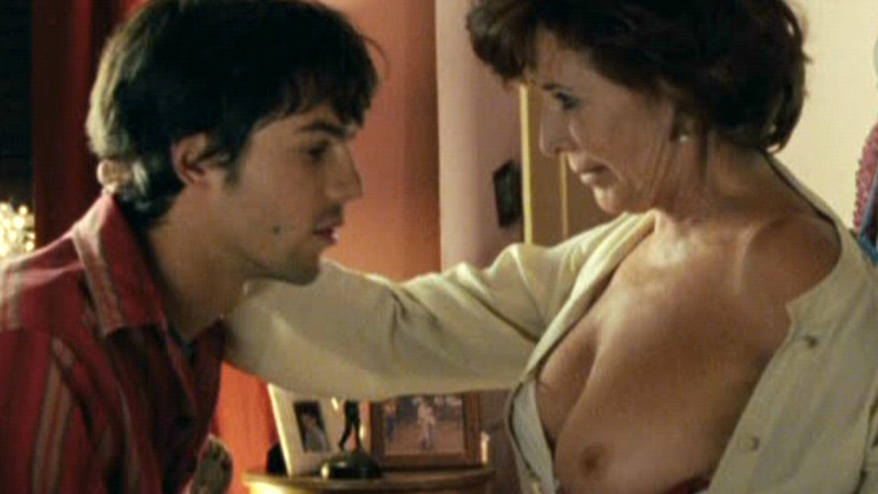 Concha Velasco Nude as Madre Samuel. Breasts, black hair, couple. 642038