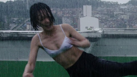 Doona Bae in Sense8 (2015-2018) Underwear Sexy Brunette Kicking 811770