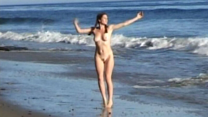 Nudes of Angela Adams from Bare Naked Survivor. Breasts, Bush, beach, braided hair. 606654