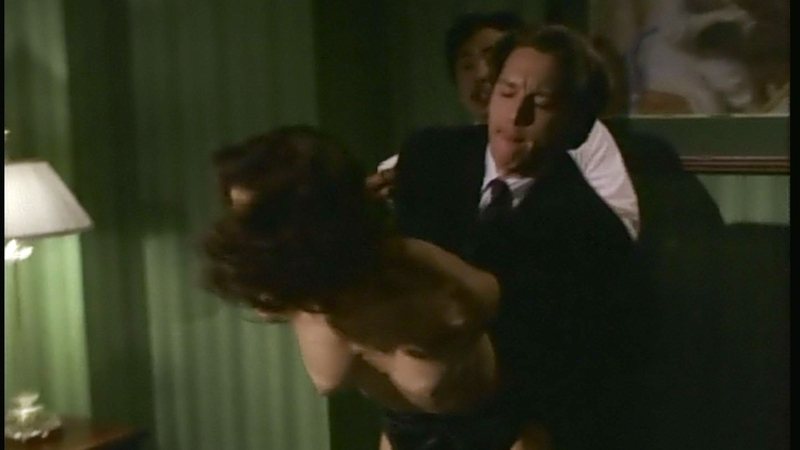 Laura Catalano Naked in Escape Clause. Breasts, black stockings, brunette. 548545
