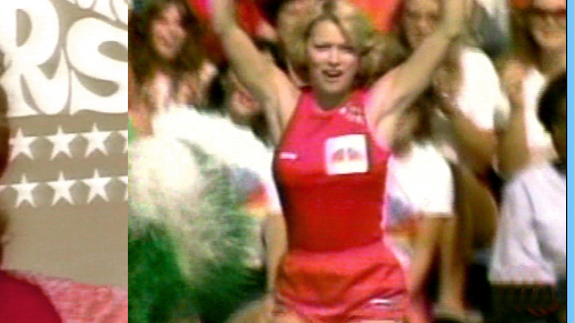 Hottest Randi Oakes Scene in Battle of the Network Stars. Sexy, SFW, blonde. 660494