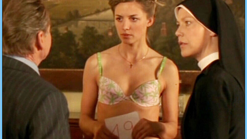 Sexiest Scenes of Manuela Armbruster from For Heaven's Sake. Underwear, SFW, brunette. 661625