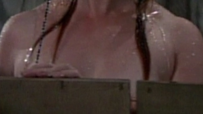Sexiest Scenes of Margaret 'Hotlips' Houlihan from MASH. Sexy, Underwear, SFW, in shower. 768113